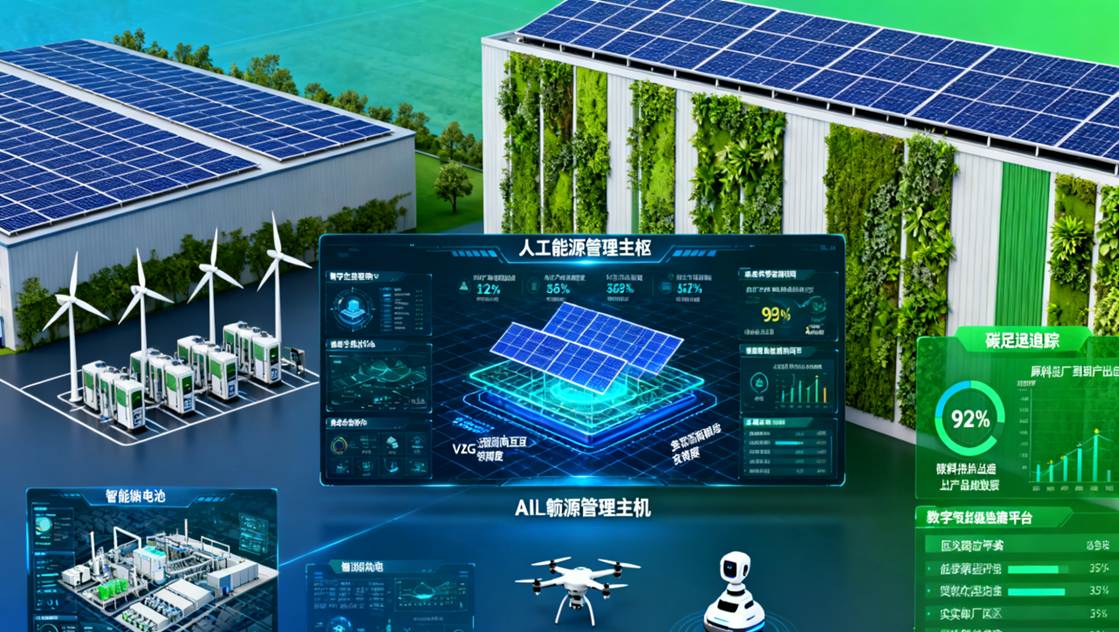 上海綠色制造展｜零碳園區(qū)智慧化轉(zhuǎn)型：AI驅(qū)動與多能協(xié)同系統(tǒng)破解工業(yè)降碳難題